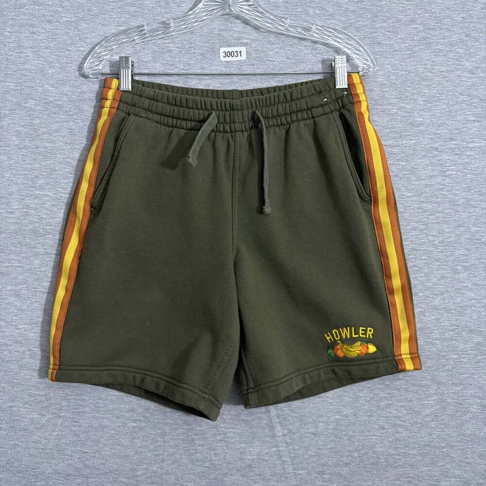 Howler Bros Men's Size Small Green Fleece Fruteria Palmetto Chill Shorts
